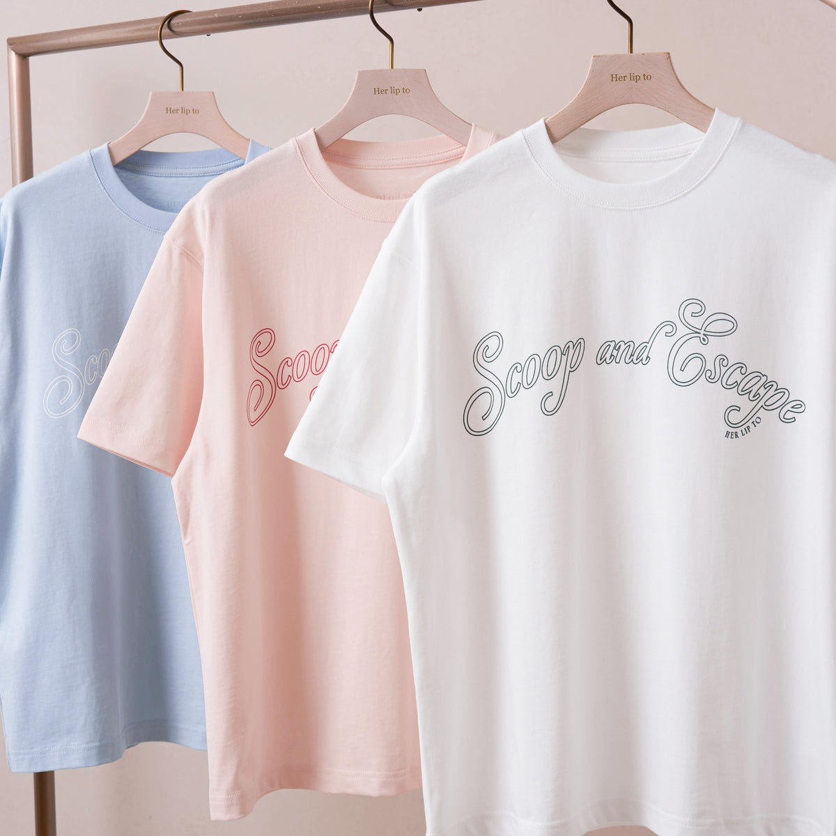 トップス herlipto Scoop and Escape Tee M size】Scoop and Escape Tee