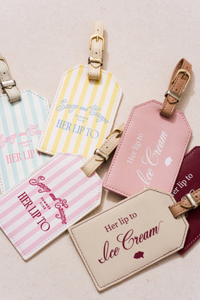 【Ice Cream】Luggage Tag
