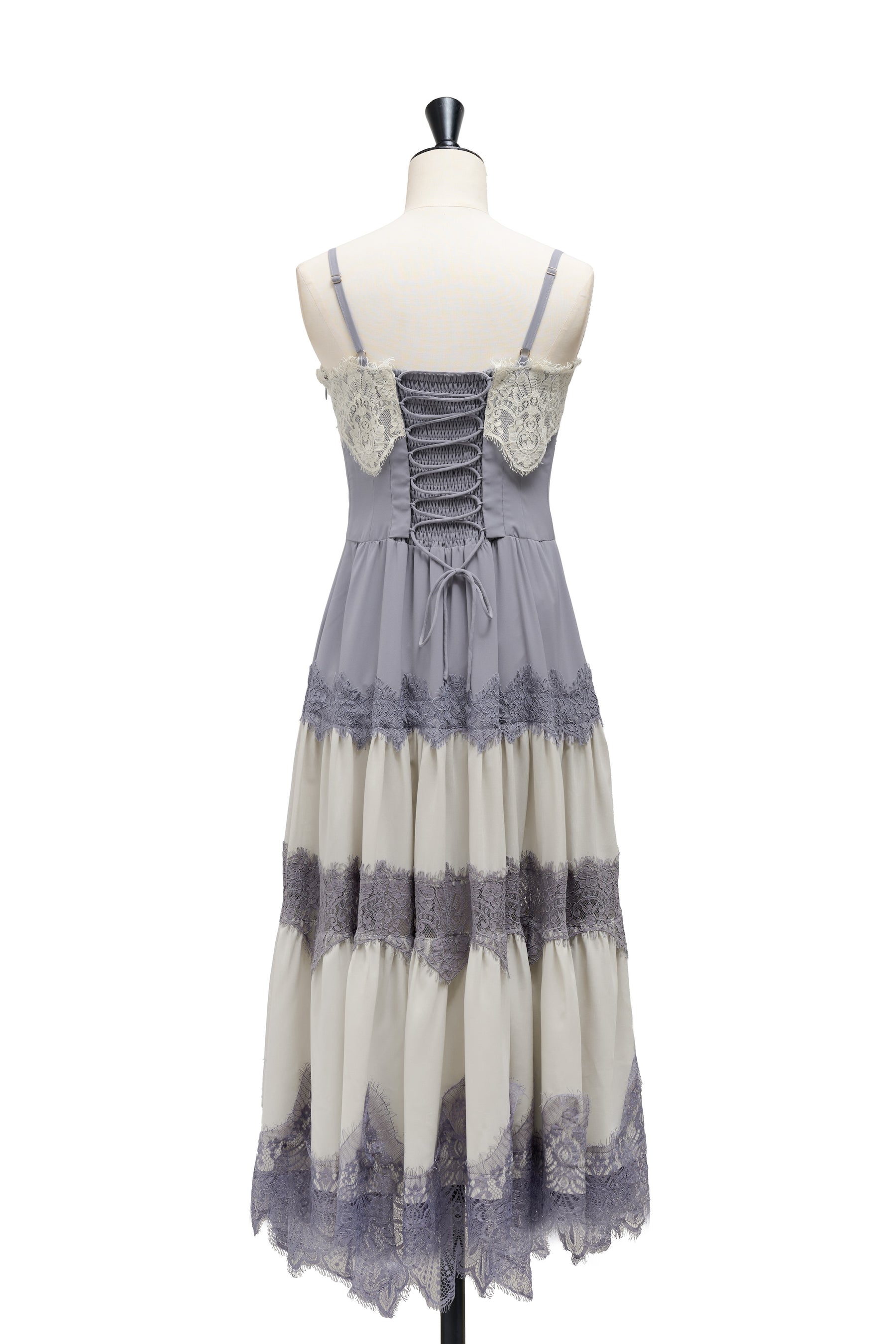 【新色】Isa Tiered Lace Cami Dress
