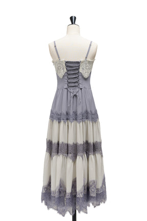 【新色】Isa Tiered Lace Cami Dress