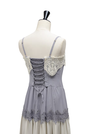 【新色】Isa Tiered Lace Cami Dress