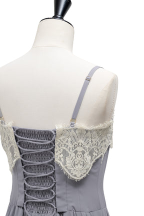 【新色】Isa Tiered Lace Cami Dress