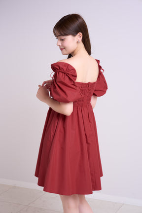 Colette Puff-Sleeve Dress