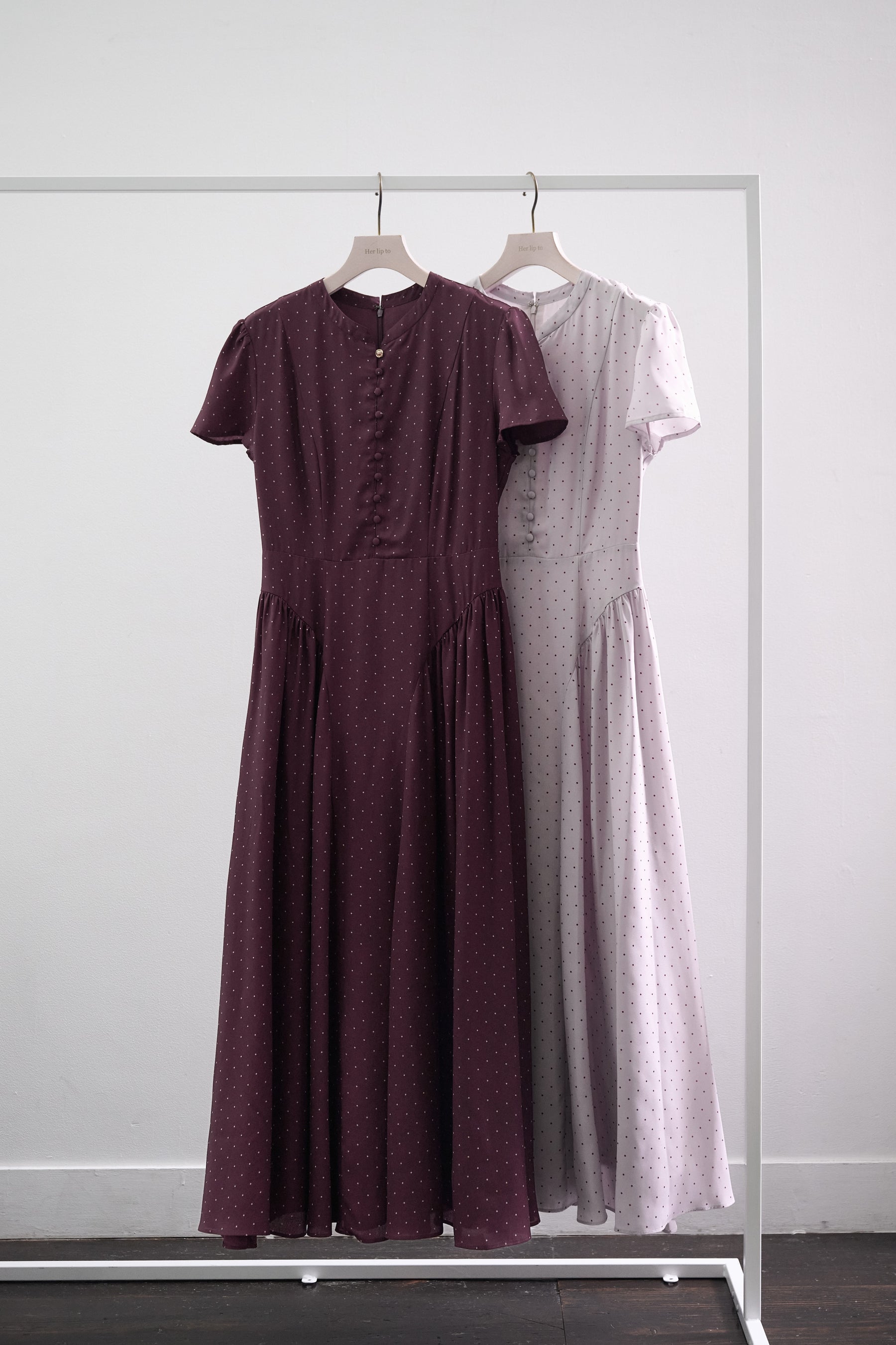 Nadia Pin Dot Dress