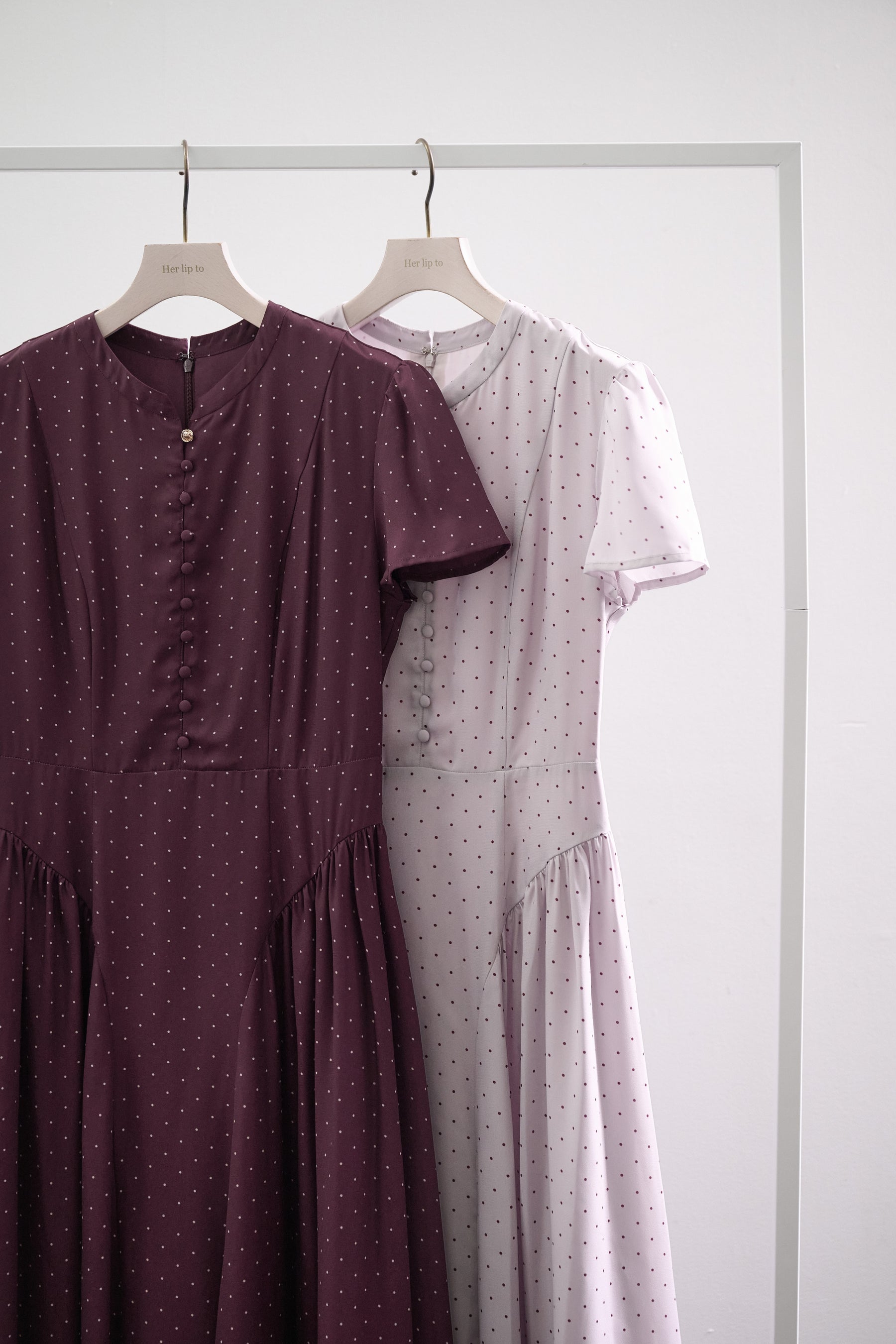 Nadia Pin Dot Dress