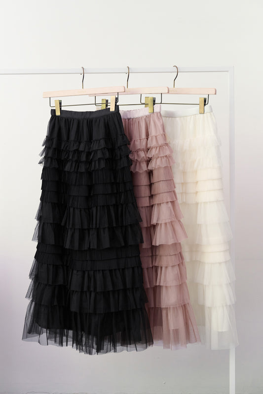 【新色】Loved one Tulle Skirt