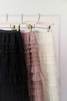[New Color] Loved one Tulle Skirt