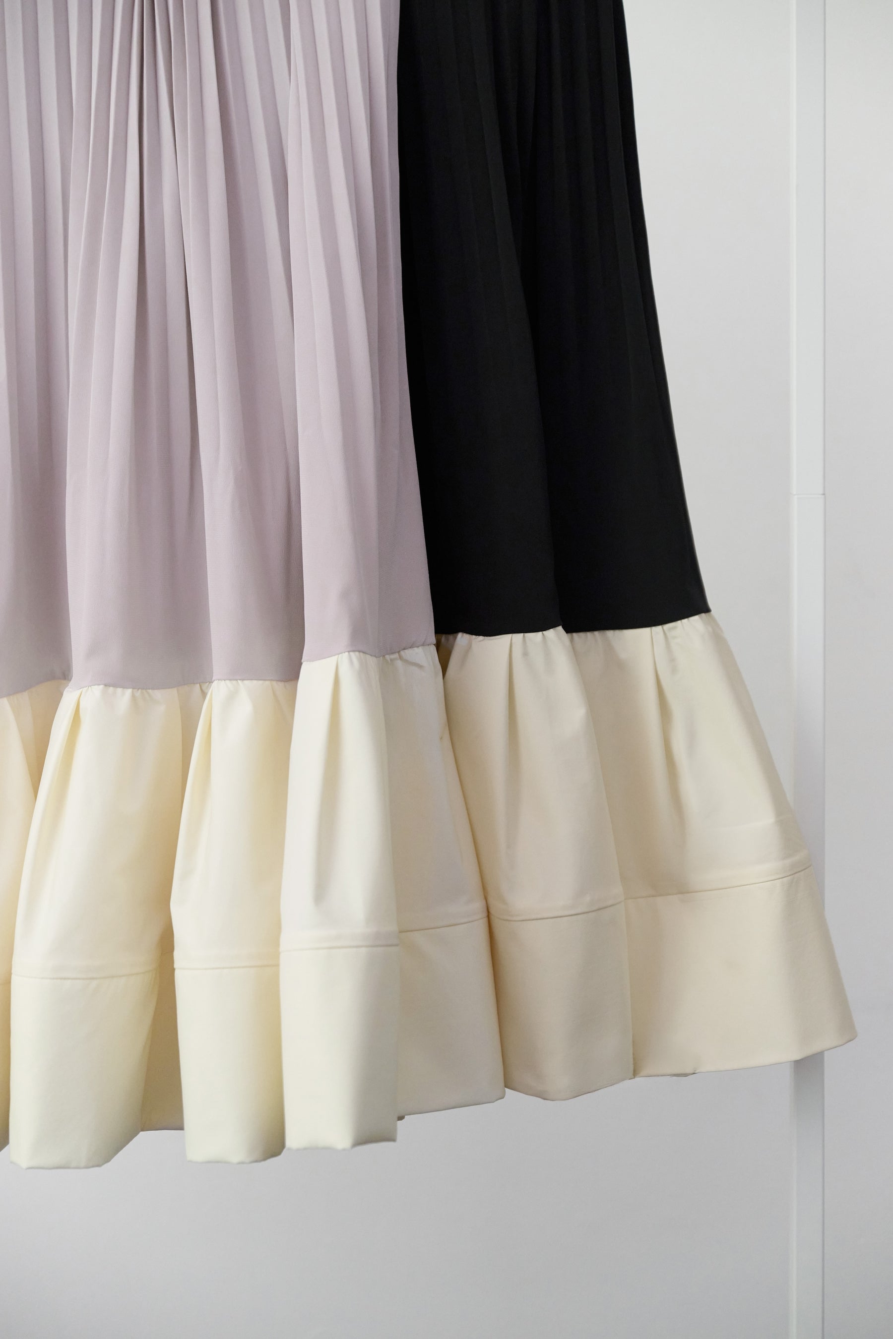 Pleated Fluid Long Dress		