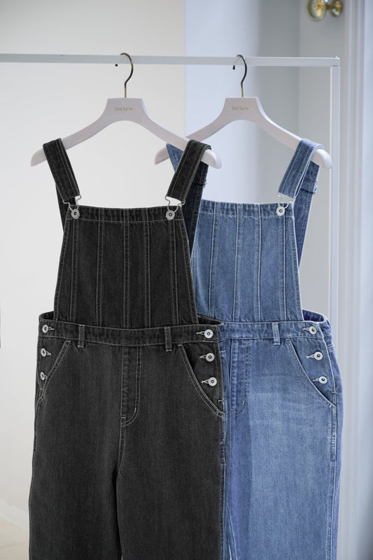 【7月下旬発送】Bowery Denim Jumpsuit