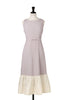 Pleated Fluid Long Dress		