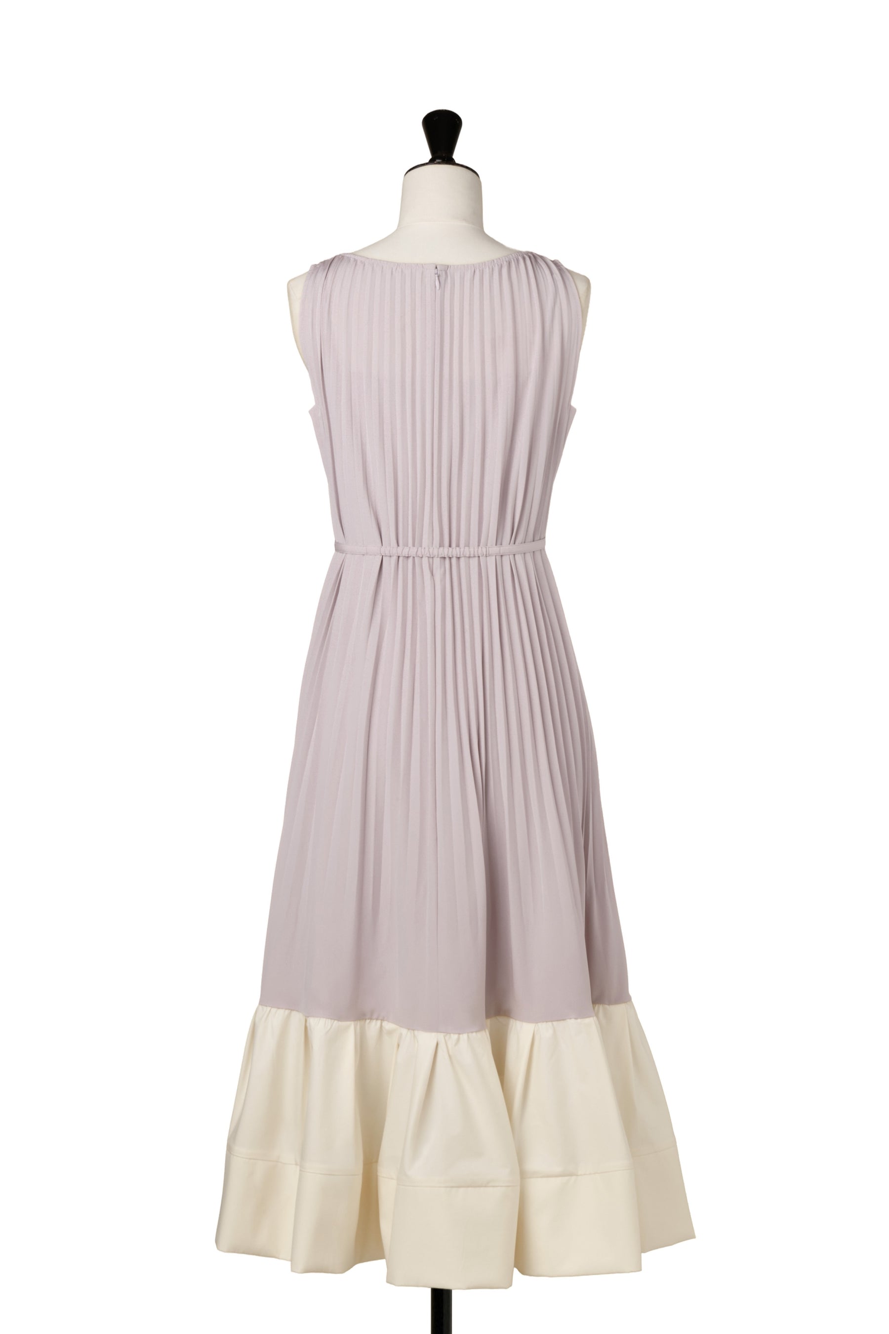 Pleated Fluid Long Dress		