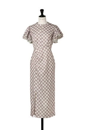 Elisa Check Dress
