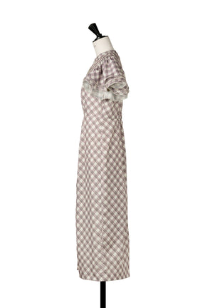 Elisa Check Dress