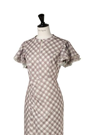 Elisa Check Dress