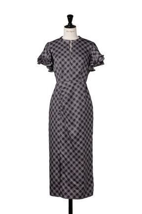 Elisa Check Dress