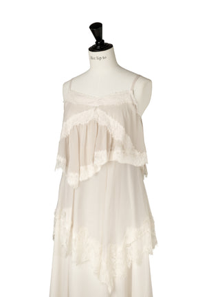 Isadora Lace Tiered Camisole Dress