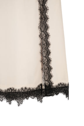 Claudia Lace Trim Skirt