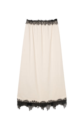 Claudia Lace Trim Skirt