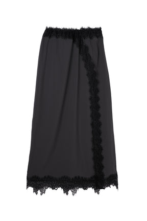 Claudia Lace Trim Skirt