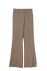 Front-Tuck Semi-Flare Pants