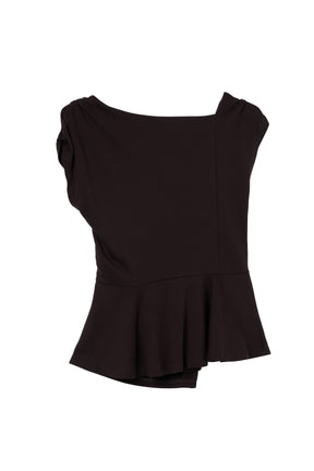 Asymmetrical Gathered Top