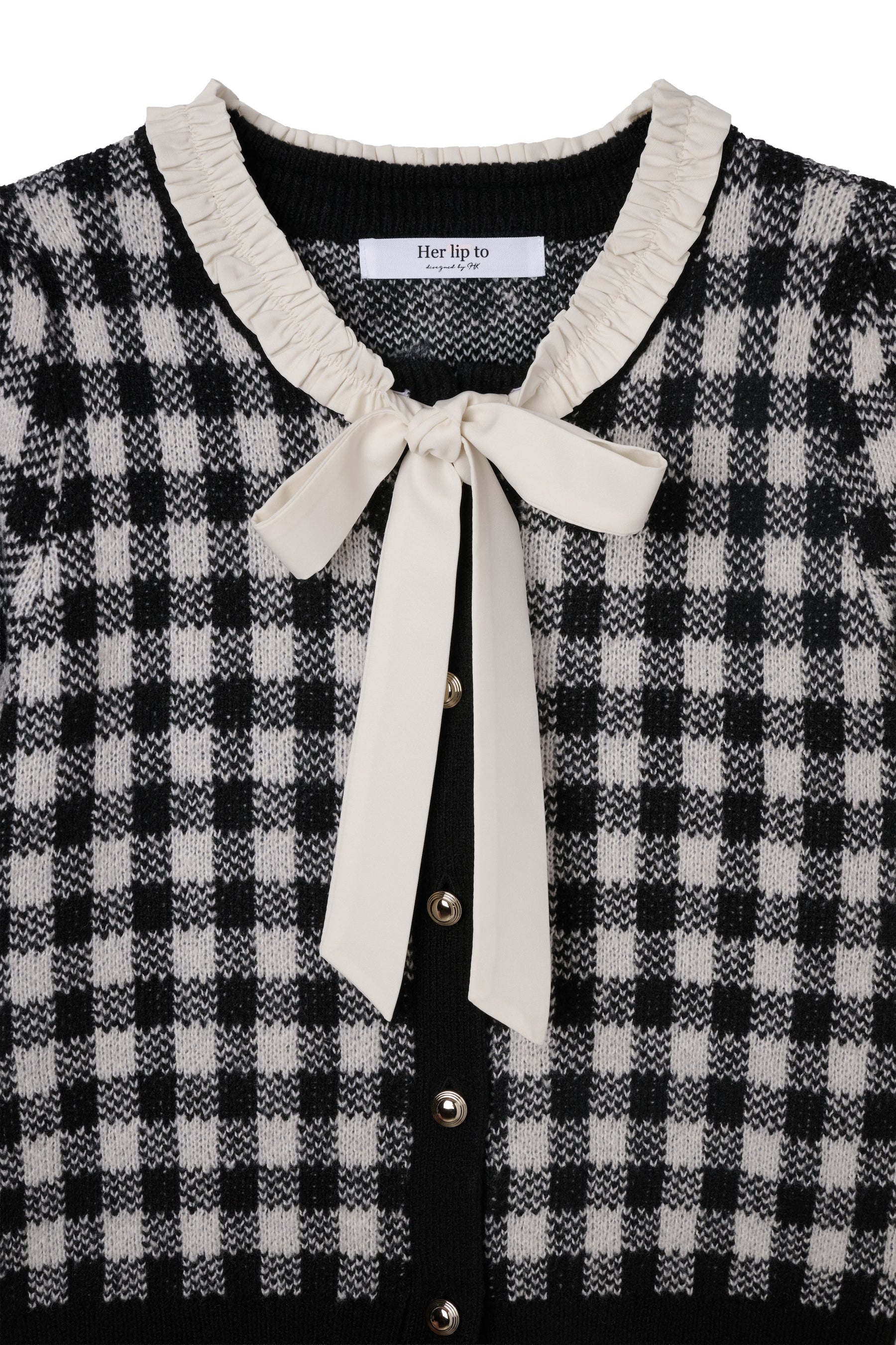 Lucine Ribbon Cardigan