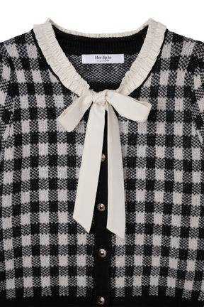 Lucine Ribbon Cardigan