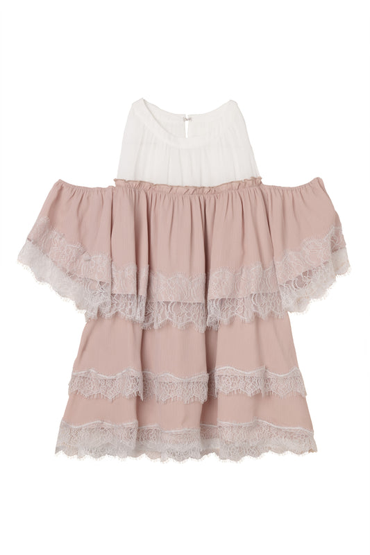 【8月下旬発送】Marilou Lace Tiered Top