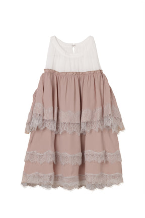 [Ships in late August] Marilou Lace Tiered Top