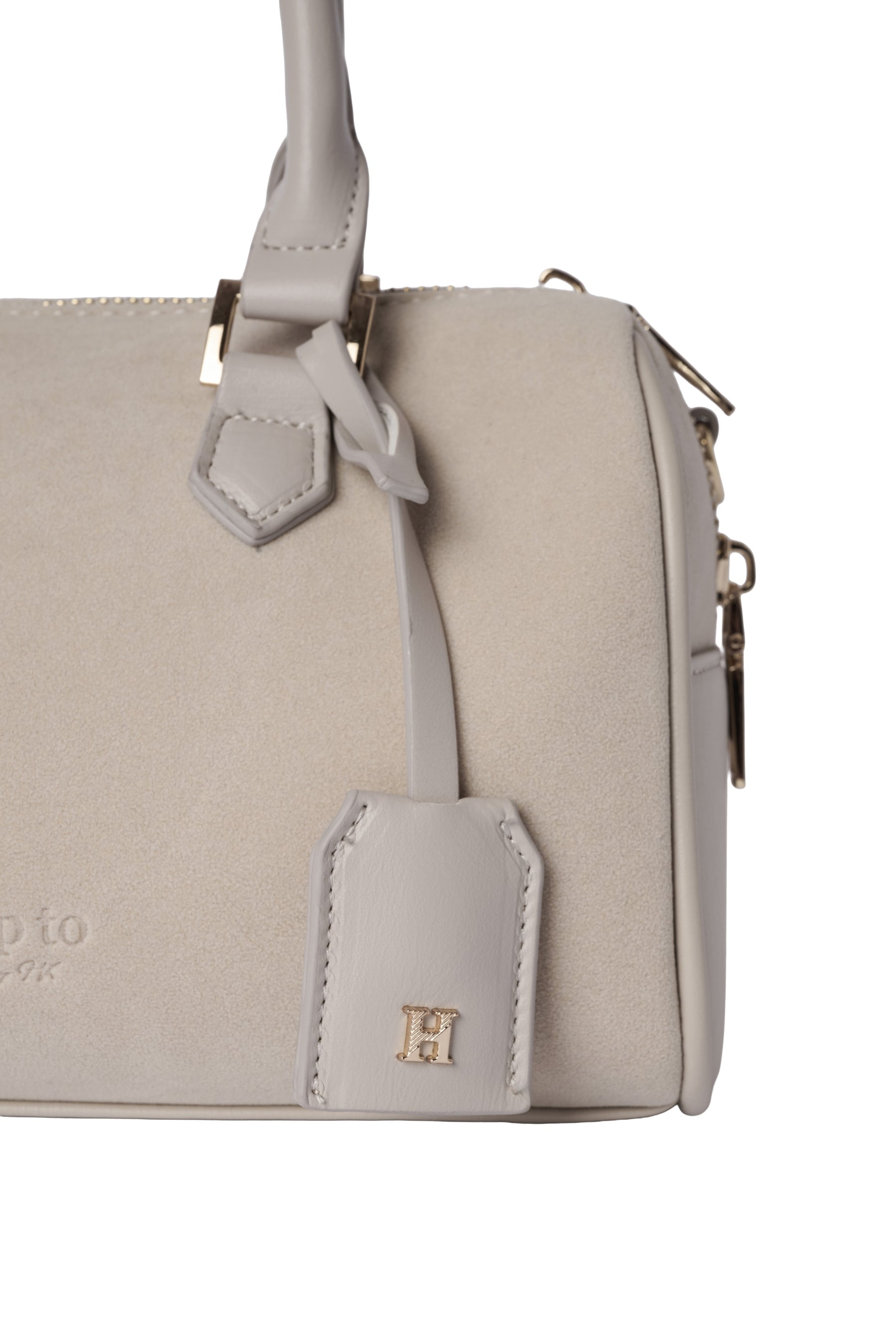 【新色】Suede Mini Boston Bag