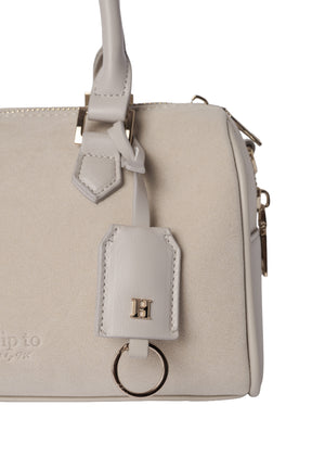 【新色】Suede Mini Boston Bag