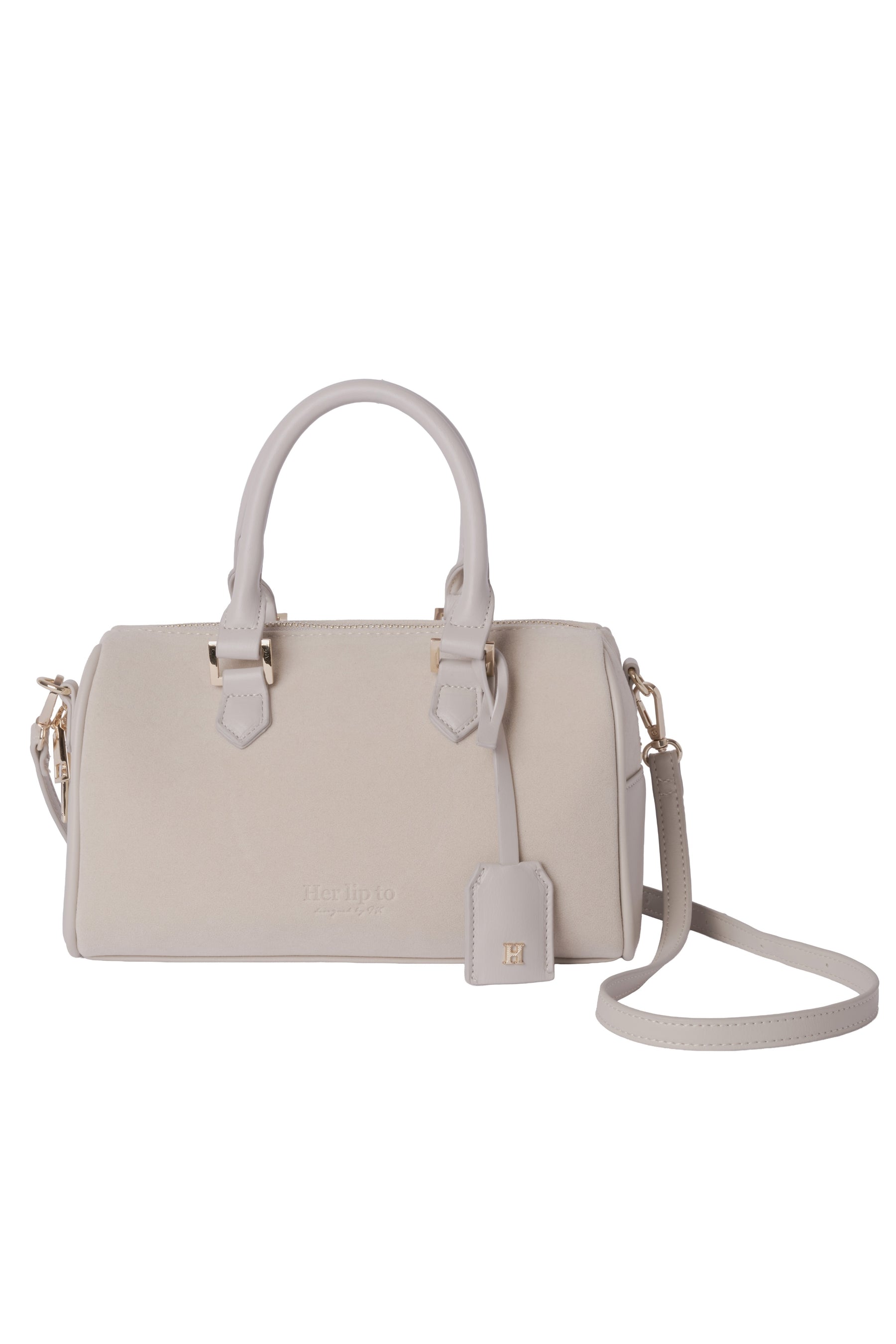 【新色】Suede Mini Boston Bag