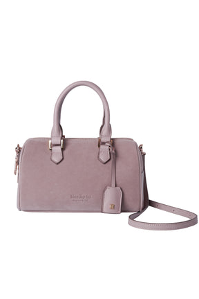 【新色】Suede Mini Boston Bag