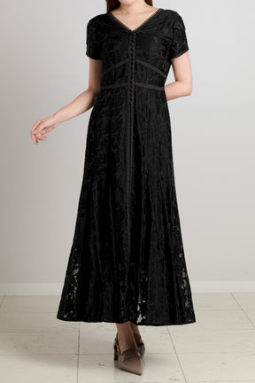 Vol.3 Floral Sheer Dress