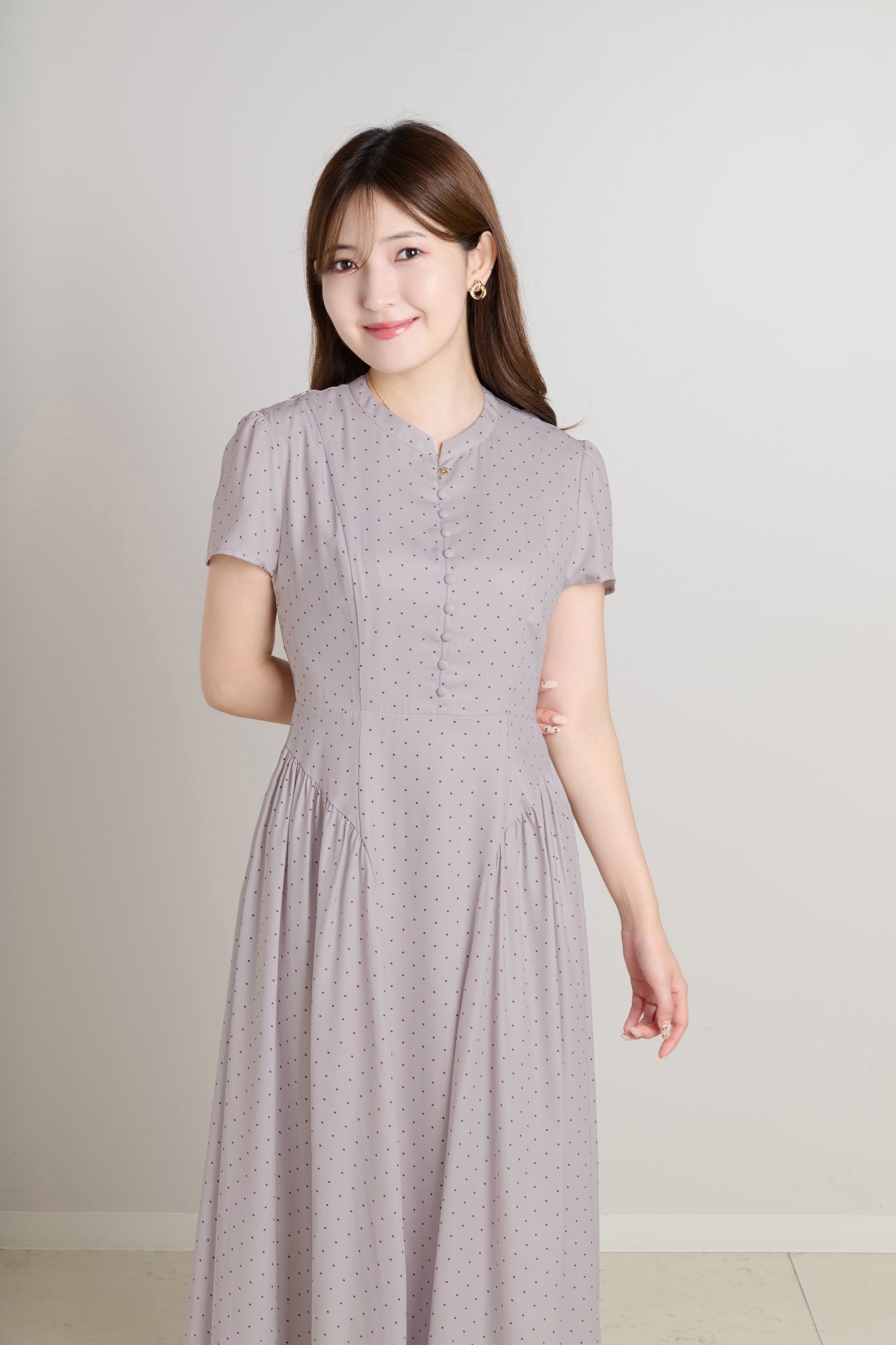 Nadia Pin Dot Dress