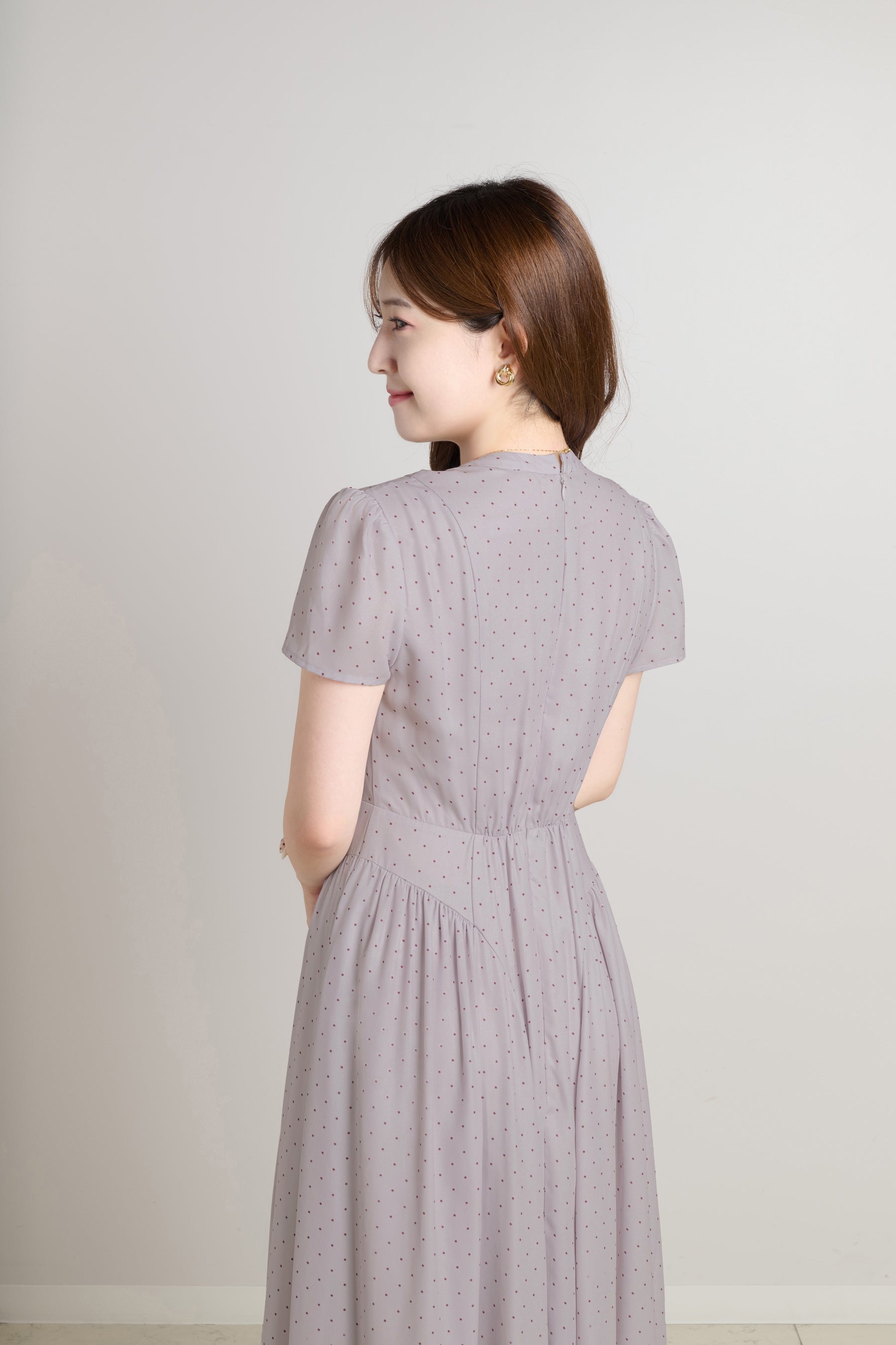Nadia Pin Dot Dress