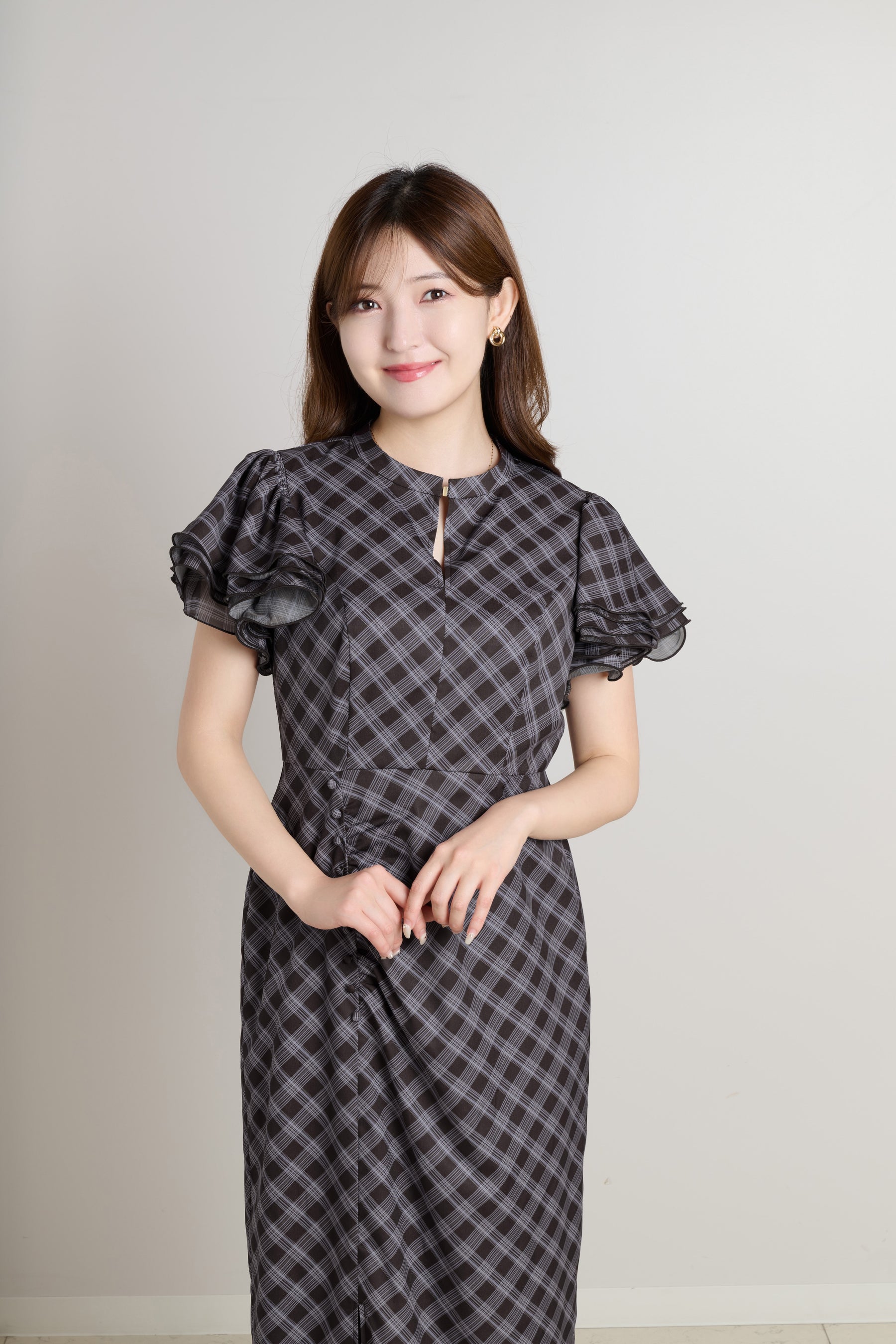 Elisa Check Dress