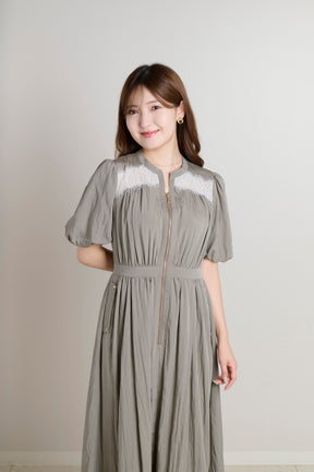 Aurelia Front Zip Dress