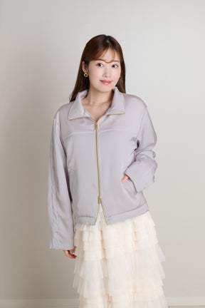 [Ships in late August] Satin Track Jacket