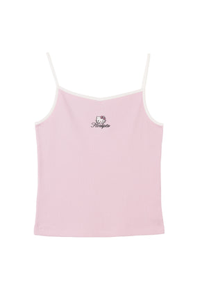HLT x Hello Kitty Embroidered Camisole