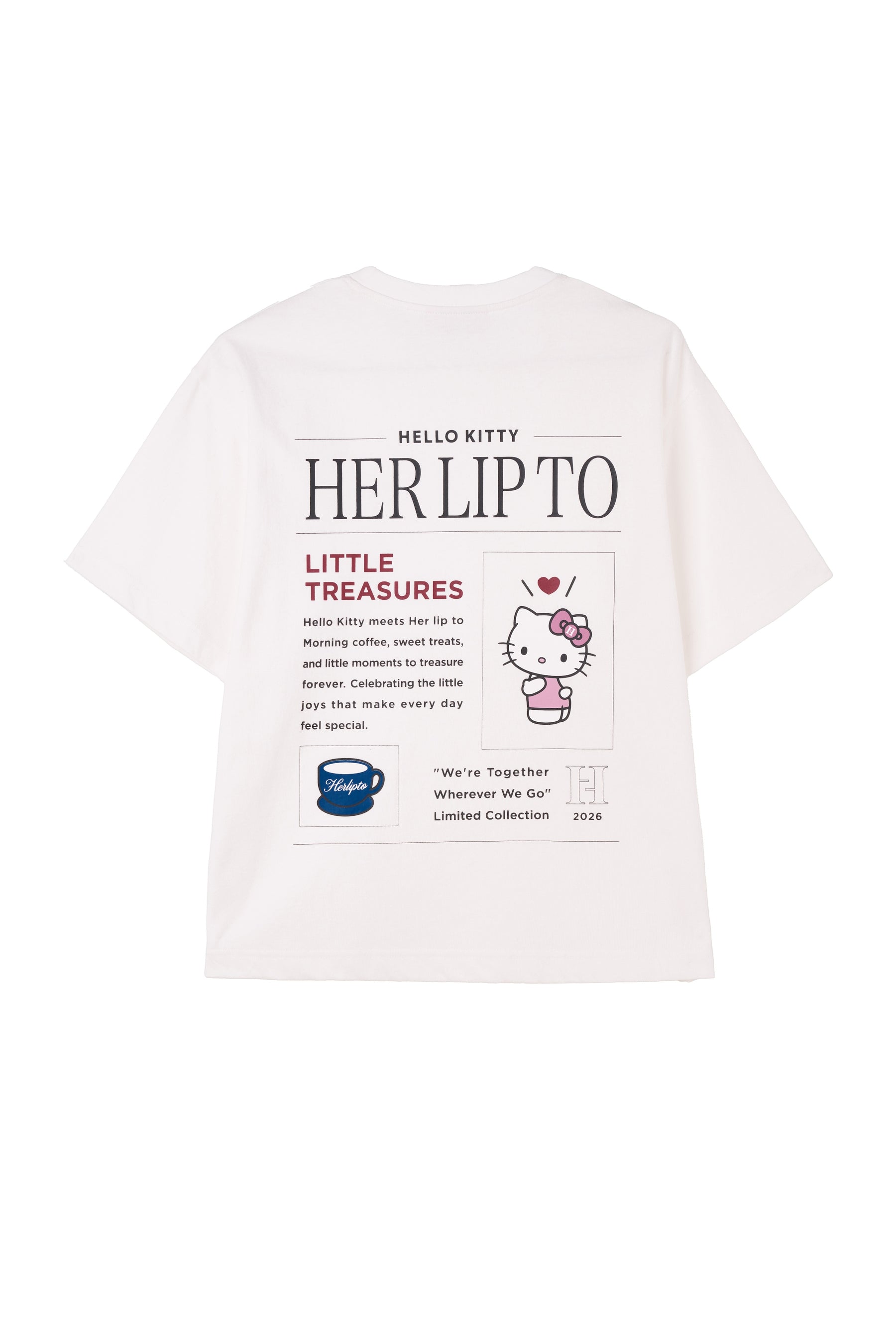 HLT x Hello Kitty Tabloid Tee