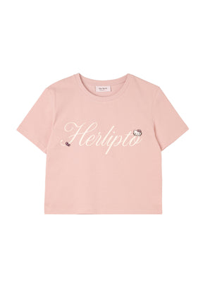 HLT x Hello Kitty Front Logo Tee