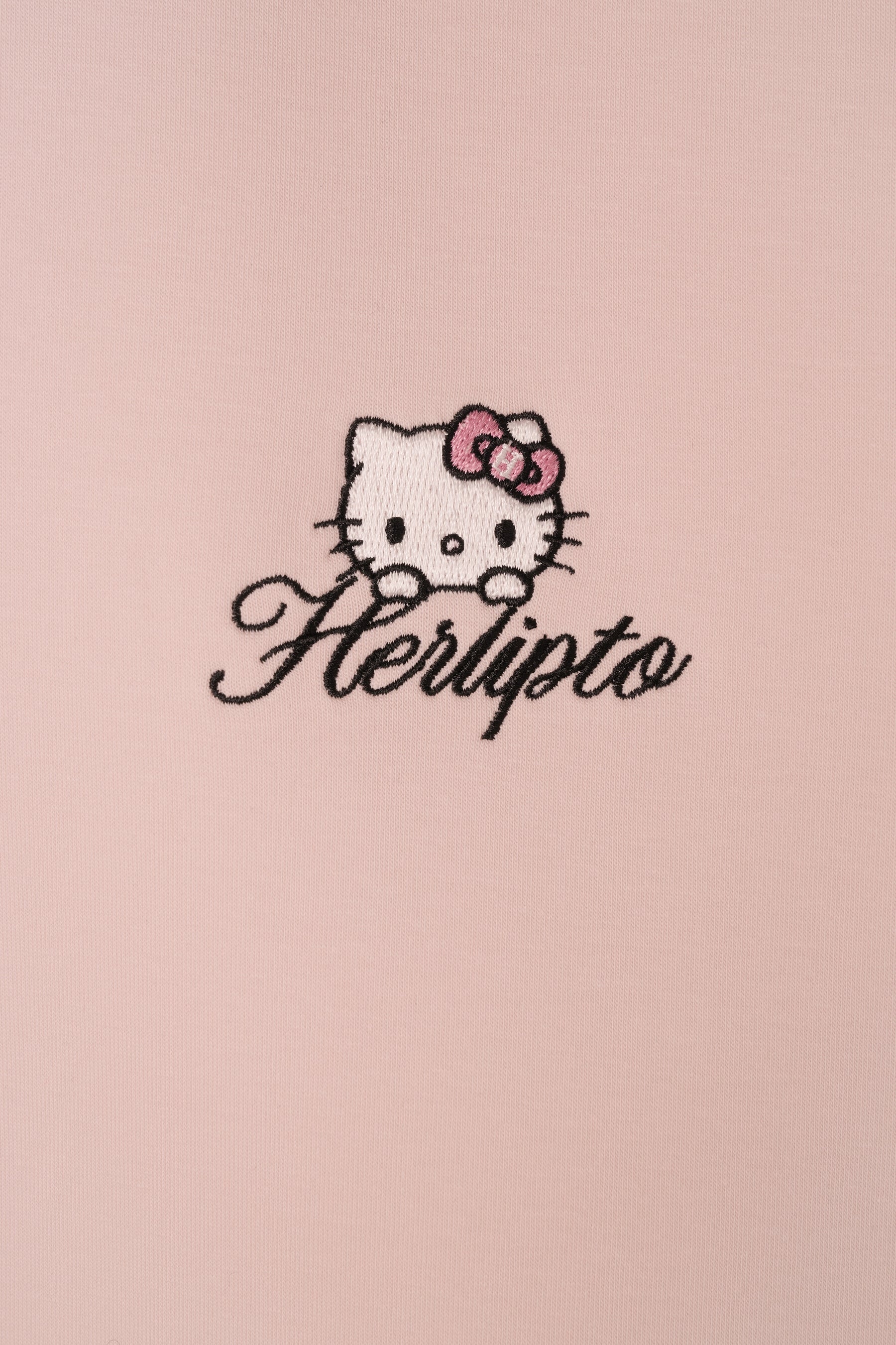 HLT×Hello Kitty Gold Button Cardigan