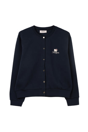 HLT×Hello Kitty Gold Button Cardigan