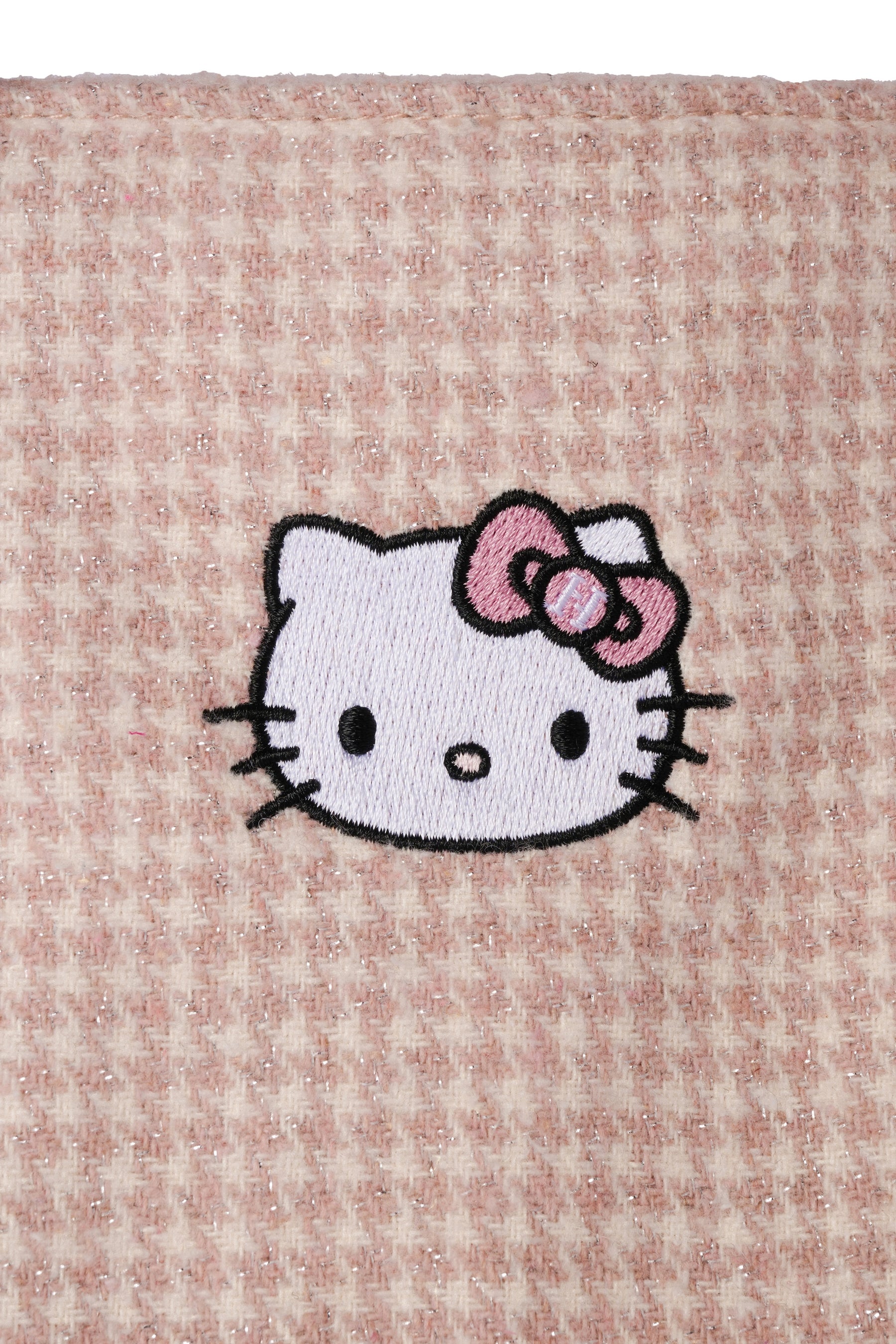 HLT x Hello Kitty Tweed Tote Bag