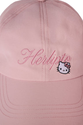 HLT x Hello Kitty Embroidered Cap