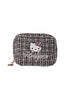 HLT x Hello Kitty Tweed Mini Pouch