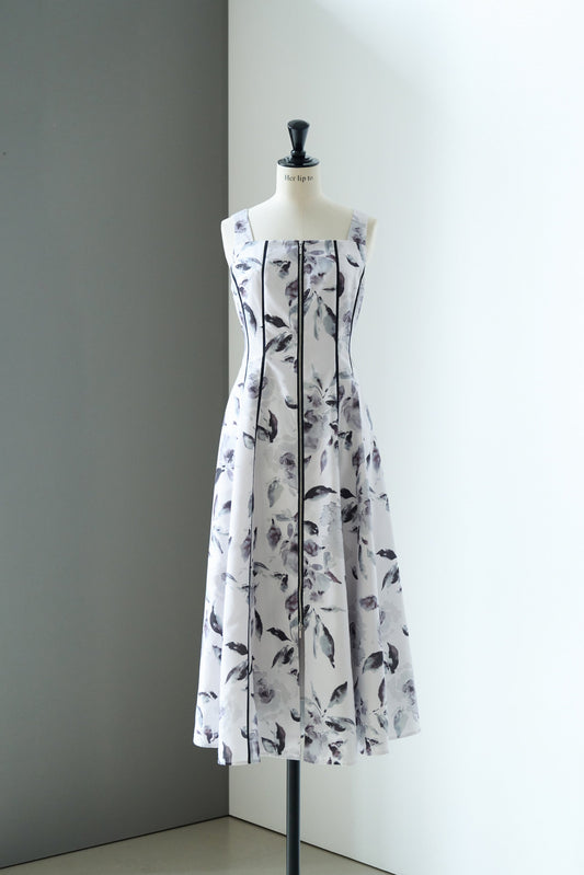 Noemie Floral Zip-Up Dress
