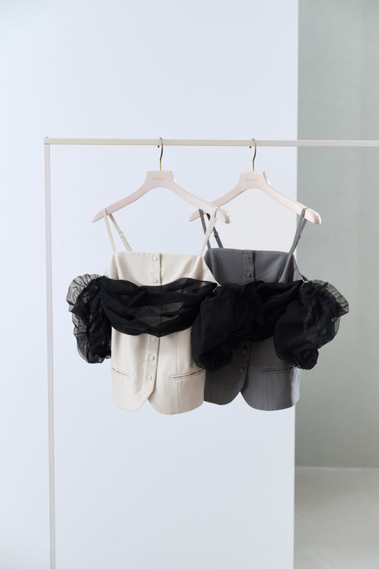 Sheer Off-the-Shoulder Top