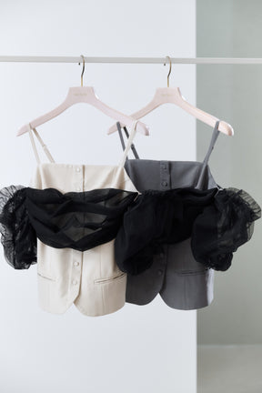 Sheer Off-the-Shoulder Top